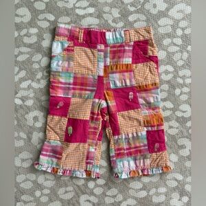 Gymboree 2T girls popsicle patchwork pants